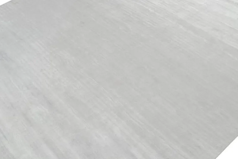 New Pamono Modern Rug in Gray and Off-White Stripe from R&K Principal Jahanshah Nazmiyal