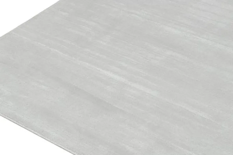 New Pamono Modern Rug in Gray and Off-White Stripe from R&K Principal Jahanshah Nazmiyal