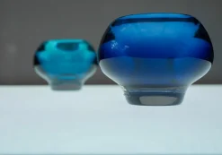 Pamono Modern Scandinavian Sommerso Glass by Mona Morales, 1960s, Set of 4><noscript><img width=