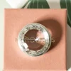 Pamono Modern Silver and Rock Crystal Brooch by Anders Högberg, 1972> Brooches