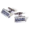 Outlet Pamono Modern Silver Cufflinks, Set of 2