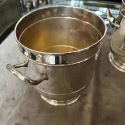 Pamono Modern Silver Plated Wine Coolers by Santandrea, 1970s, Set of 2