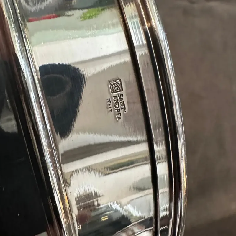 Pamono Modern Silver Plated Wine Coolers by Santandrea, 1970s, Set of 2