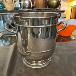 Pamono Modern Silver Plated Wine Coolers by Santandrea, 1970s, Set of 2