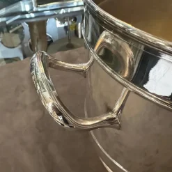 Pamono Modern Silver Plated Wine Coolers by Santandrea, 1970s, Set of 2