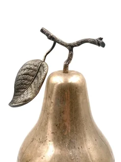 Pamono Modern Silver-Plated Pear Wine Cooler / Ice Bucket from Teghini Firenze, Italy, 1970s><noscript><img width=