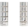 Pamono Modern Sterling Silver Salt and Pepper Pots by George E Grant, 1971, Set of 2> Salt & Pepper Shakers