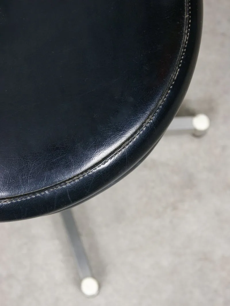 Discount Pamono Modernist Bauhaus Swivel Stool in Chrome, 1950s
