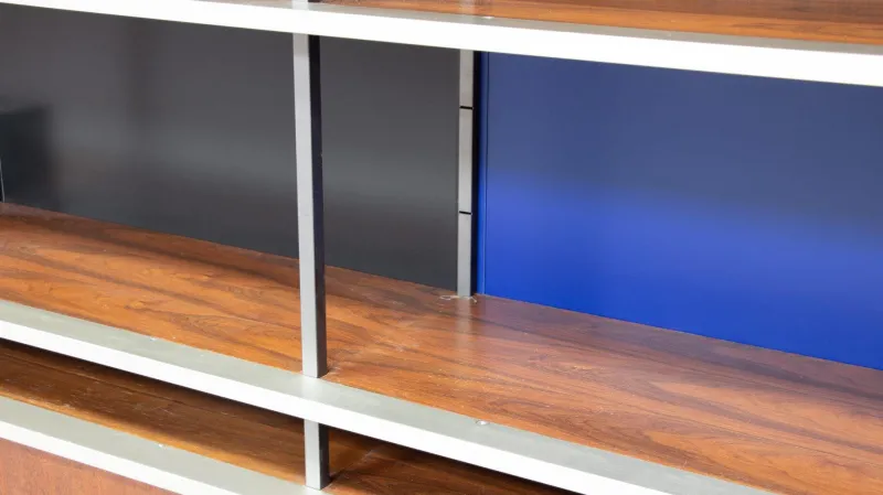 Pamono Modernist Bookcase by Georges Frydman for EFA, 1960s> Shelves & Wall Units