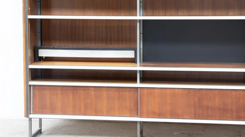 Pamono Modernist Bookcase by Georges Frydman for EFA, 1960s> Shelves & Wall Units