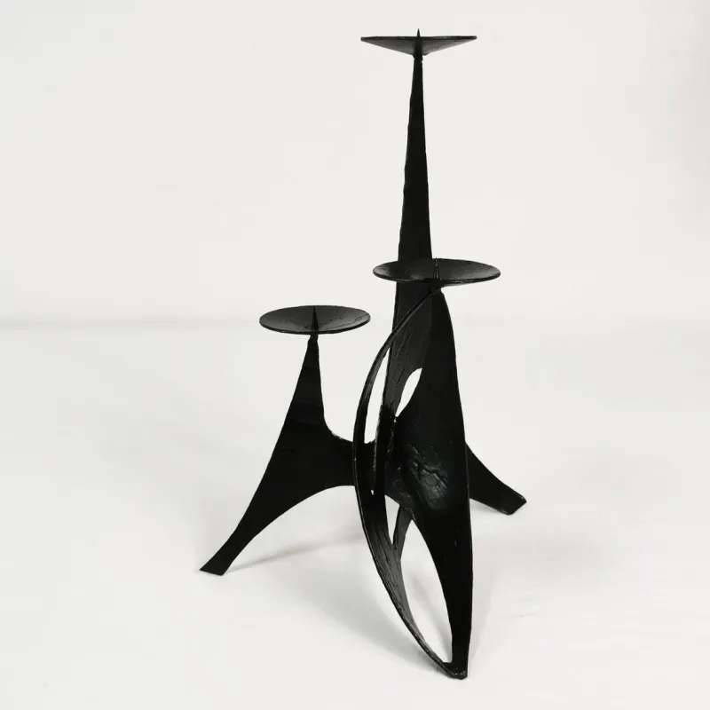 Pamono Modernist Candlestick, Germany, 1960s> Candleholders