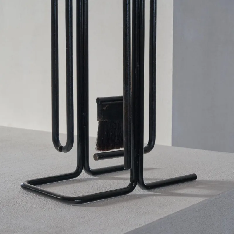 Best Pamono Modernist Fireplace Set by Ann Maes for Mace-Line, 1977