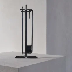 Best Pamono Modernist Fireplace Set by Ann Maes for Mace-Line, 1977
