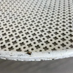 Pamono Modernist French Rigituelle Metal Tray attributed to Mathieu Matégot, 1950s><noscript><img width=
