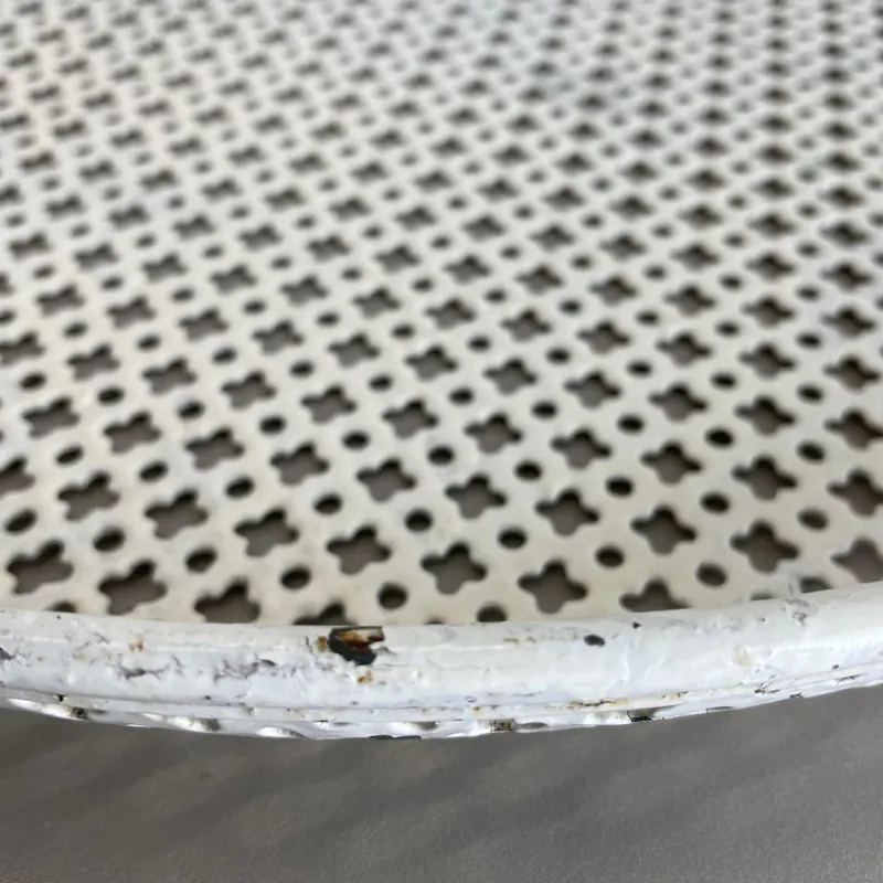 Pamono Modernist French Rigituelle Metal Tray attributed to Mathieu Matégot, 1950s> Trays