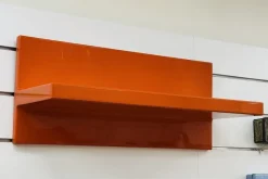 Pamono Modernist Orange Shelf attributed to Marcello Siard for Kartell, 1970s> Shelves & Wall Units
