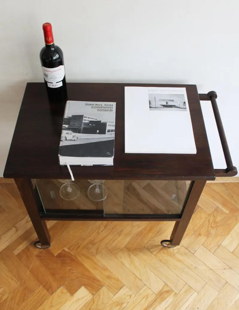 New Pamono Modernist Serving Trolley, 1940s