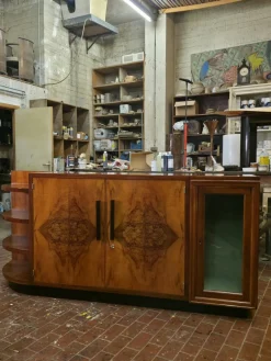 Pamono Modernist Sideboard, Belgium, 1920s><noscript><img width=