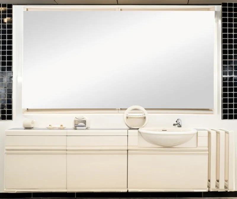 Pamono Modular Bathroom Set by J. Colombo, 1970s, Set of 3> Architectural Elements