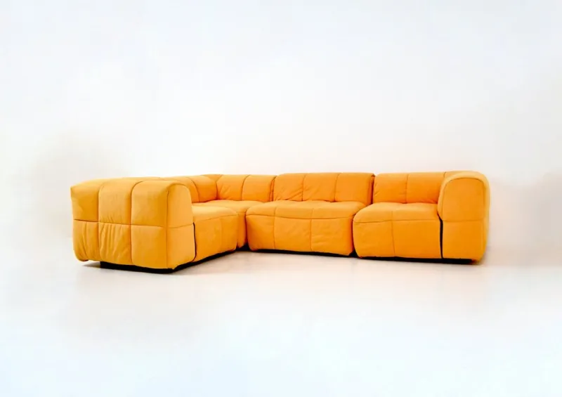 Pamono Modular Sofa attributed to Cini Boeri for Arflex, 1970s, Set of 4> Couches & Sofas