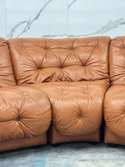 Pamono Modular Sofa in the style of Afra & Tobia Scarpa, 1970s, Set of 5><noscript><img width=