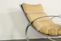 Pamono Mohair Rocking Chair from Hans Kaufeld><noscript><img width=