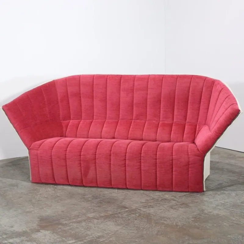 Outlet Pamono Moël 3-Seater Sofa and Bench attributed to Inga Sempé for Ligne Roset, Set of 2
