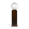Pamono Molded Glass Ball on Tailor-Made Luminous Column from Sabino> Pedestals And Columns
