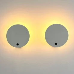 Outlet Pamono Monet Wall Lamps by Vico Magistretti for Oluce, 1980s, Set of 2