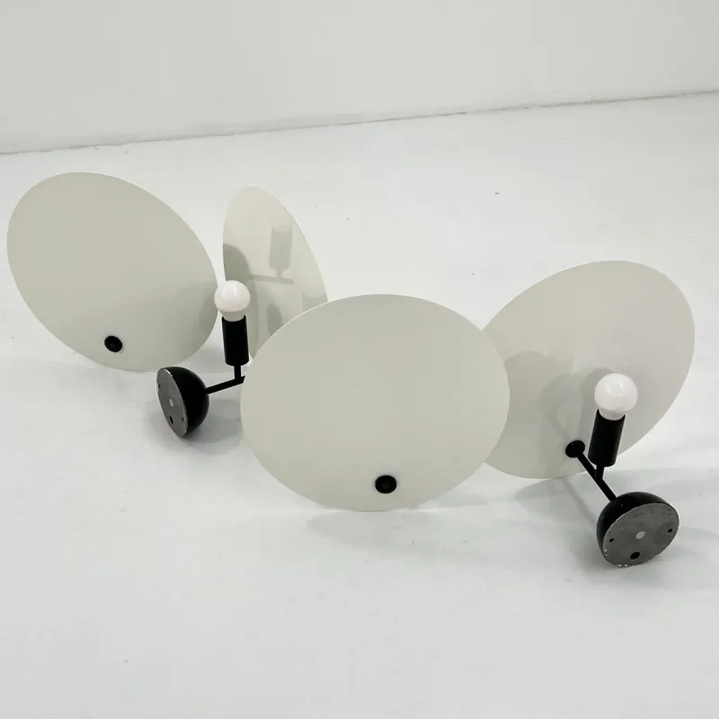 Outlet Pamono Monet Wall Lamps by Vico Magistretti for Oluce, 1980s, Set of 2