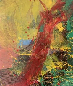 Pamono Monika Rossa, Abstraction, 2023, Oil on Canvas><noscript><img width=