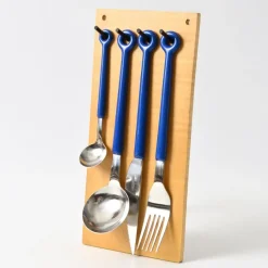 Outlet Pamono Mono Ring Tasting Cutlery by Peter Raacke for Mono, 1960s, Set of 5