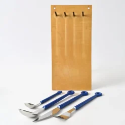 Outlet Pamono Mono Ring Tasting Cutlery by Peter Raacke for Mono, 1960s, Set of 5