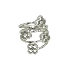 Outlet Pamono Monogram Flower Ring from Louis Vuitton, 1990s