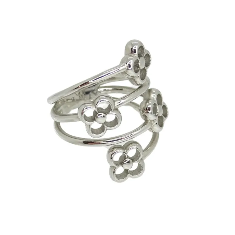Outlet Pamono Monogram Flower Ring from Louis Vuitton, 1990s