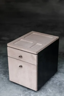 Pamono Monolit Cabinet by Wolfgang Laubersheimer for Pentagon, 1987> Dressers, Commodes & Chests