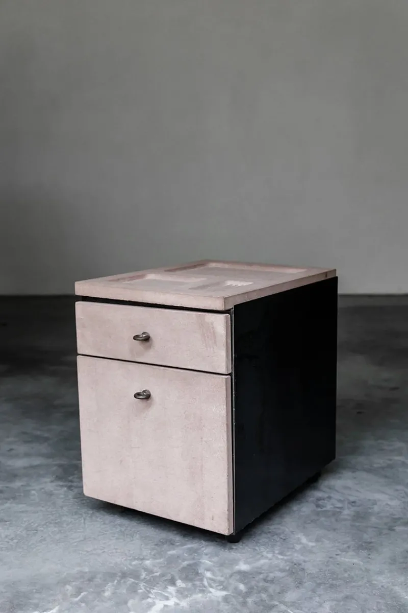 Pamono Monolit Cabinet by Wolfgang Laubersheimer for Pentagon, 1987> Dressers, Commodes & Chests