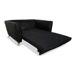 Pamono Monster 3-Seater Sofa in Black Leather from Bretz> Couches & Sofas