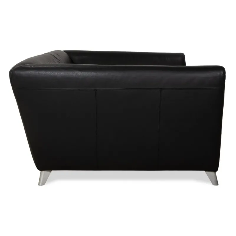 Pamono Monster 3-Seater Sofa in Black Leather from Bretz> Couches & Sofas