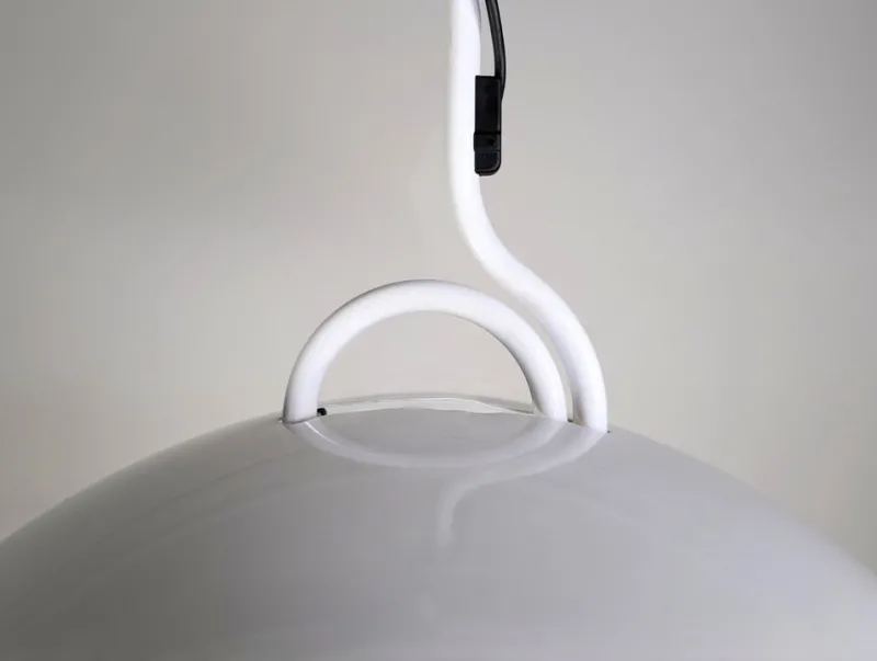 Sale Pamono Moon Dome Hanging Lamp by Elio Martinelli for Luce