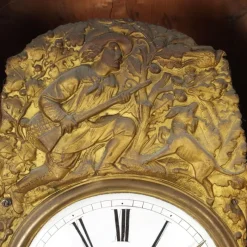 Pamono Morbier Pendulum Clock, Late 19th Century><noscript><img width=