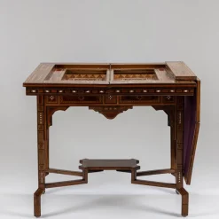Pamono Moroccan Game Table, 1850s><noscript><img width=