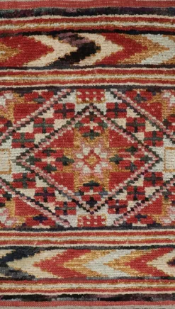 Pamono Moroccan Style Rug with Berber Polychromatic Geometric Patterns from R&K Principal Jahanshah Nazmiyal> Carpets & Textiles|Carpets & Textiles