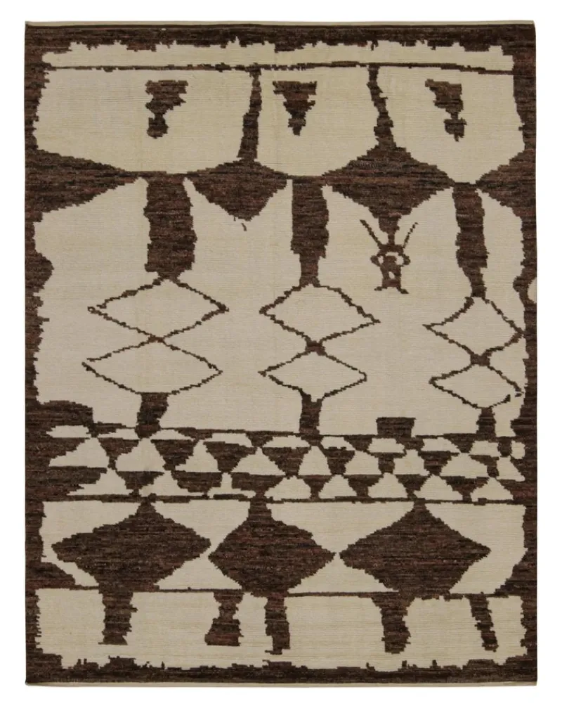 Outlet Pamono Moroccan Style Rug with Geometric Patterns from R&K Principal Jahanshah Nazmiyal