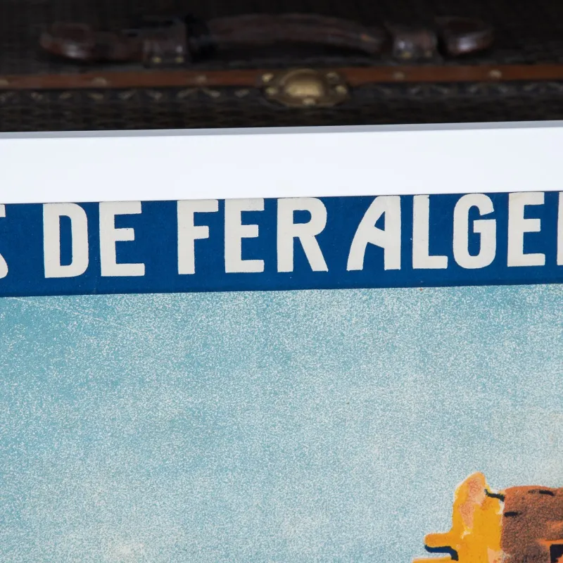 Pamono Moroccan Travel Advertising Poster for Algeria State Railways, 1926> Posters
