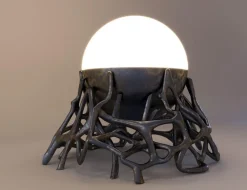 Online Pamono Morphogen Lamp by John Brevard