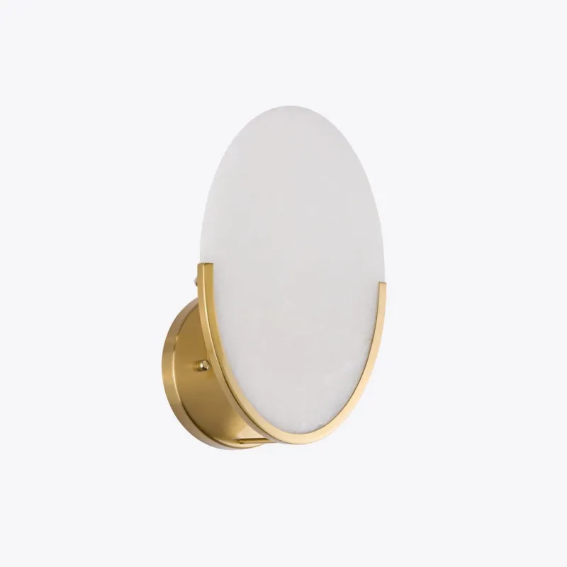Pamono Mosman Brass Disk Wall Sconce from Pure White Lines> Wall Lights & Sconces
