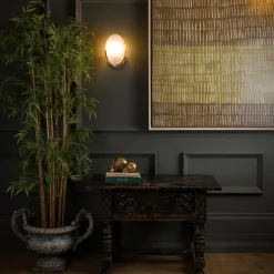 Pamono Mosman Brass Disk Wall Sconce from Pure White Lines><noscript><img width=