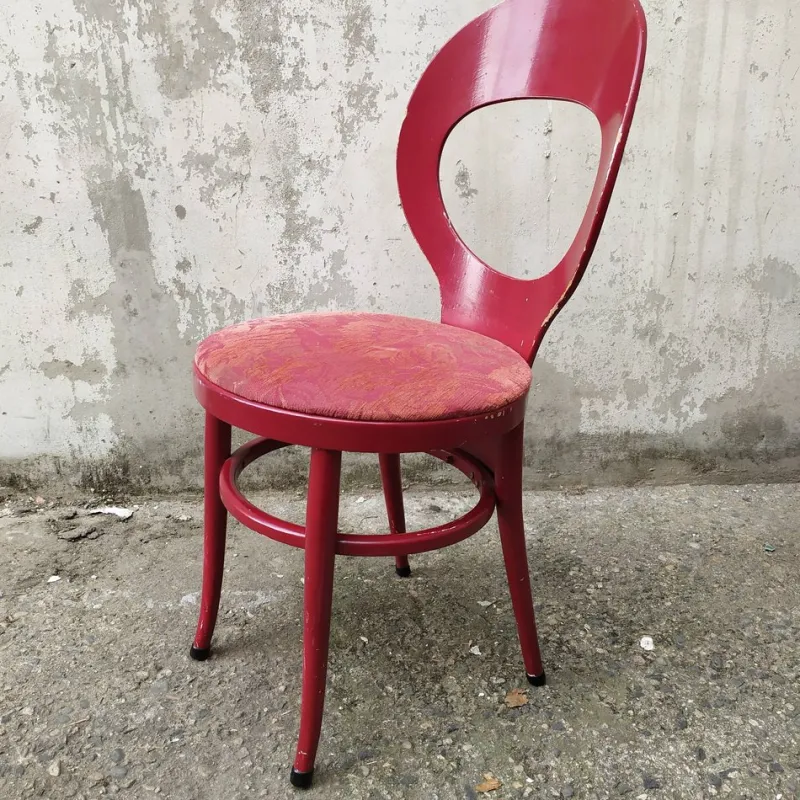 New Pamono Mouettes Bistro Chairs from Baumann, 1960s, Set of 5