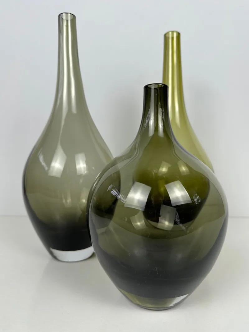 Sale Pamono Mouth-Blown Salong Vases by Johanna Jelinek for Ikea, 2000s, Set of 3